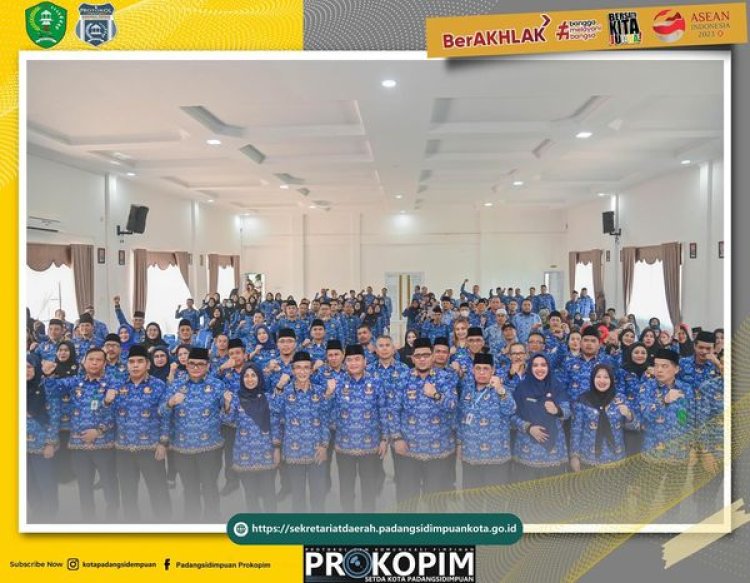 Pj. Wali Kota Hadiri Pelantikan Unit dan Sub Unit Pengurus Korpri Kota Padangsidimpuan