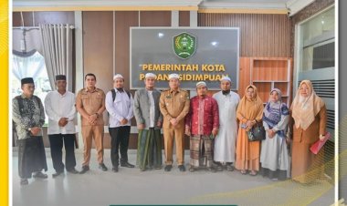 Pj. Wali Kota Padangsidimpuan H. Timur Tumanggor Terima Audiensi Badan Silaturrahmi Pondok Pesantren