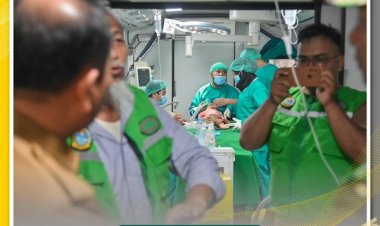 Penjabat Walikota Padangsidimpuan Tinjau Bakti Kesehatan Bermartabat Di Puskesmas Wek I