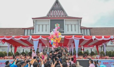 Pj. Sekretaris Daerah Kota Padangsidimpuan hadiri upacara peringatan hari jadi Pemerintah Kabupaten Tapanuli Selatan ke 74