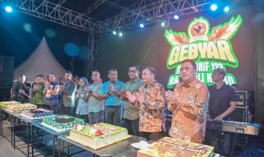 Wali Kota Padangsidimpuan menghadiri acara Gebyar Hari Ulang Tahun (HUT) ke-60 Yonif 123 Rajawali