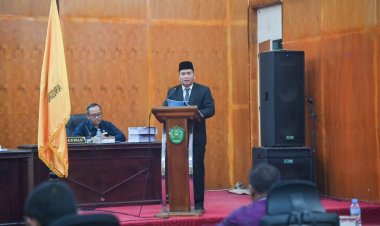 Pj. Wali Kota Padangsidimpuan Sampaikan Nota Jawaban terhadap Pandangan Umum Fraksi DPRD