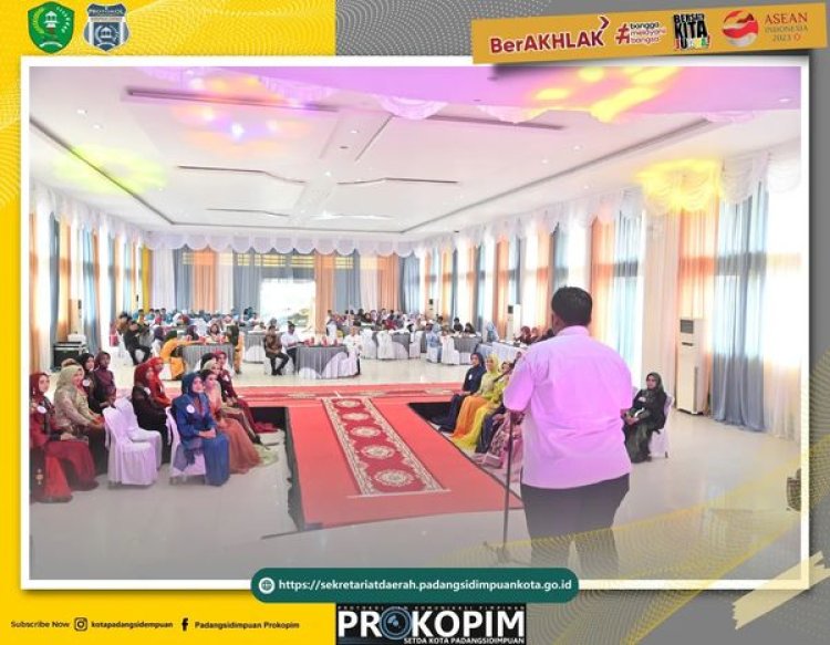 Pj. Wali Kota Padangsidimpuan yang diwakili oleh Pj. Sekretaris Daerah Kota Padangsidimpuan resmi membuka Pemilihan Putri Pariwisata Tahun 2024