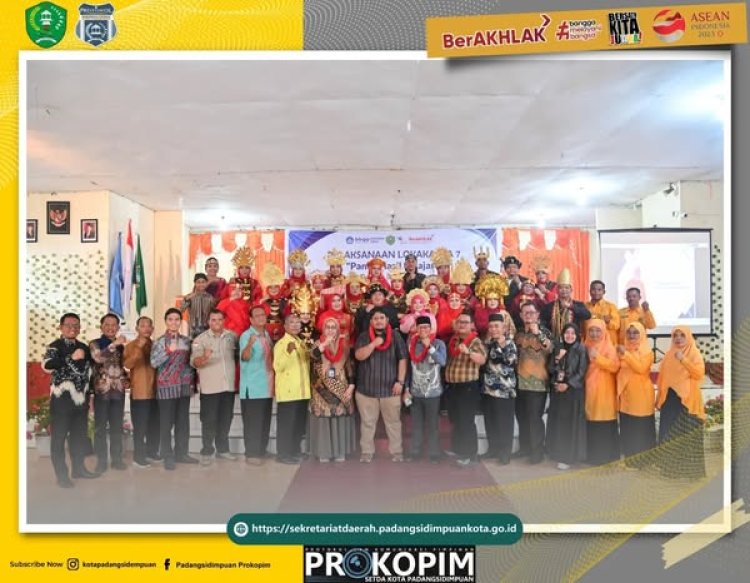 Pj. Sekretaris Daerah Kota Padangsidimpuan secara resmi membuka Lokakarya ke-7 Panen Hasil Belajar Program Pendidikan Guru Penggerak (PGP) Angkatan 11