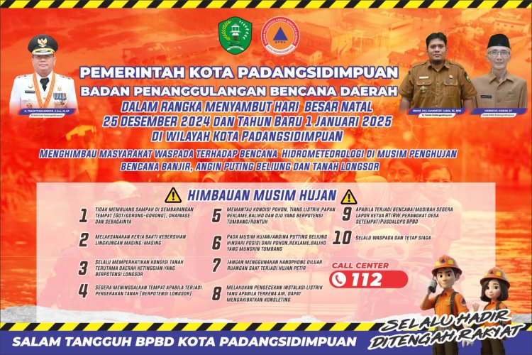 ⚠️HIMBAUAN MUSIM HUJAN⚠️