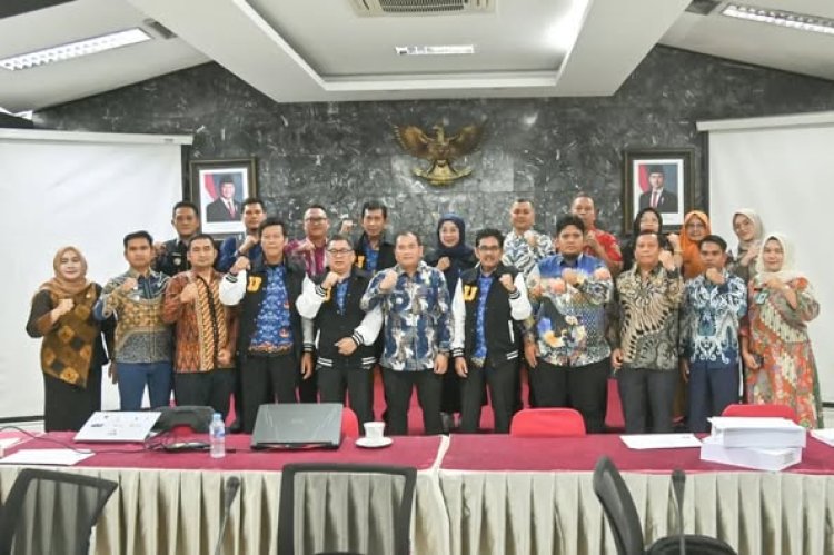 Pj. Walikota Padangsidimpuan laksanakan Evaluasi kinerja Penjabat (Pj) Kepala Daerah Triwulan Kedua