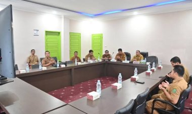 Pj. Wali Kota Padangsidimpuan Ikuti Musrenbangnas 2024 melalui Video Conference