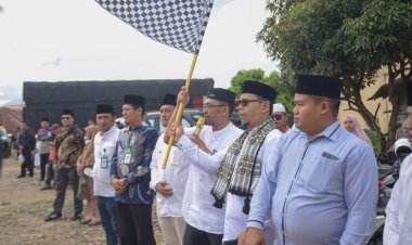 Pawai Ta’aruf Meriahkan Pembukaan MTQ XXIV Kota Padangsidimpuan Tahun 2025