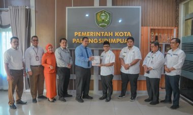 Wali Kota Padangsidimpuan Terima Kunjungan PT. Bank Sumut