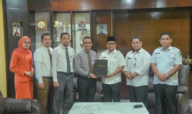 Wali Kota Padangsidimpuan Terima Kunjungan PT. Bank Sumut Syariah