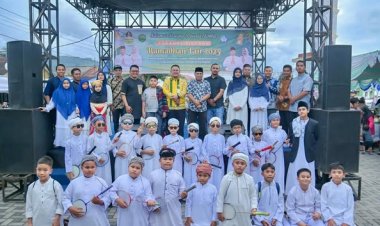 Persembahan Musikalisasi Puisi dari SD IT Nurul Ilmi Meriahkan Ramadhan Fair 2025
