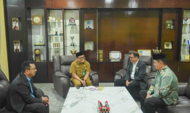 Wali Kota Padangsidimpuan Terima Audiensi dari GKPA Bahas Pembangunan Rumah Dinas dan Gedung Sekolah Minggu