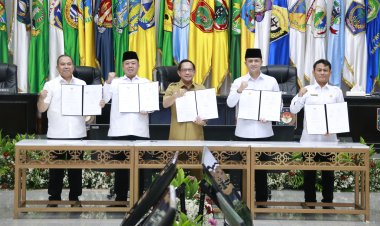 Perkuat Sinergi Penyelesaian RTRW-RDTR, Kemendagri Tanda Tangani MoU dengan Lintas K/L