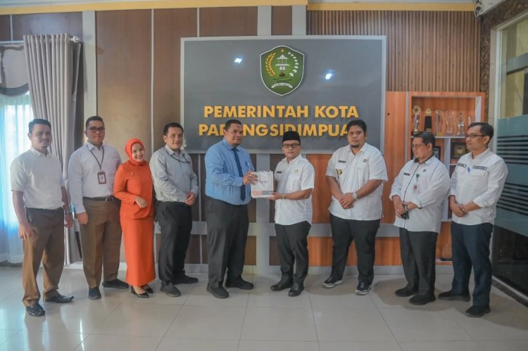 Wali Kota Padangsidimpuan Terima Kunjungan PT. Bank Sumut