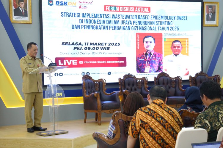 BSKDN Kemendagri Jajaki Potensi Penerapan Wastewater Based Epidemiology untuk Menanggulangi Stunting