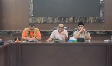 data oleh sekretaris BPBD Kota Padangsidimpuan