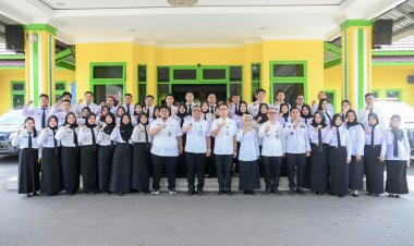 Sebanyak 42 CPNS Terima SK Pengangkatan dari Wali Kota Padangsidimpuan.