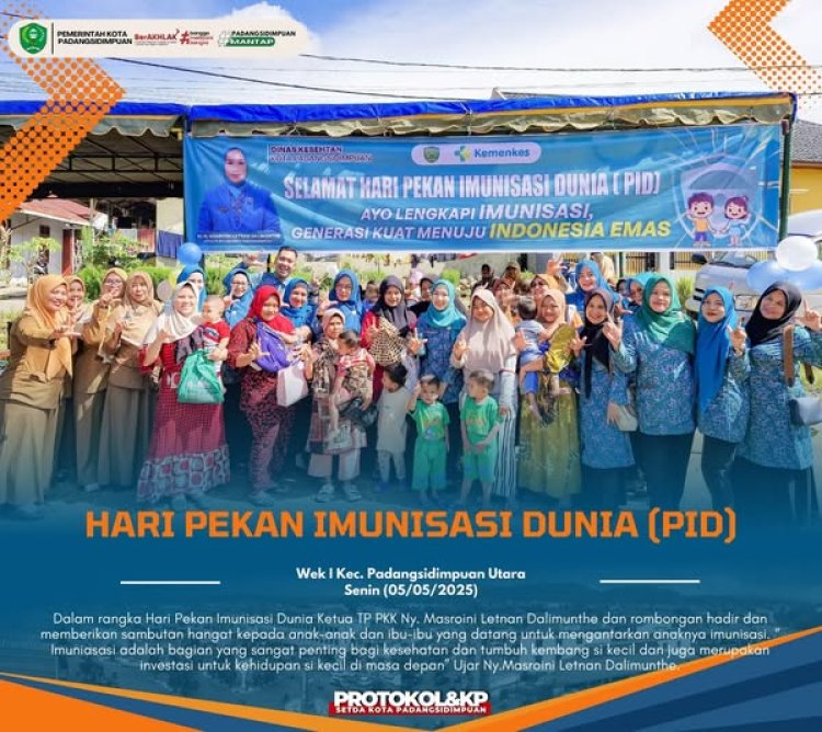 TP PKK Kota Padangsidimpuan Hadiri PID 2025 di Desa Partihaman Saroha