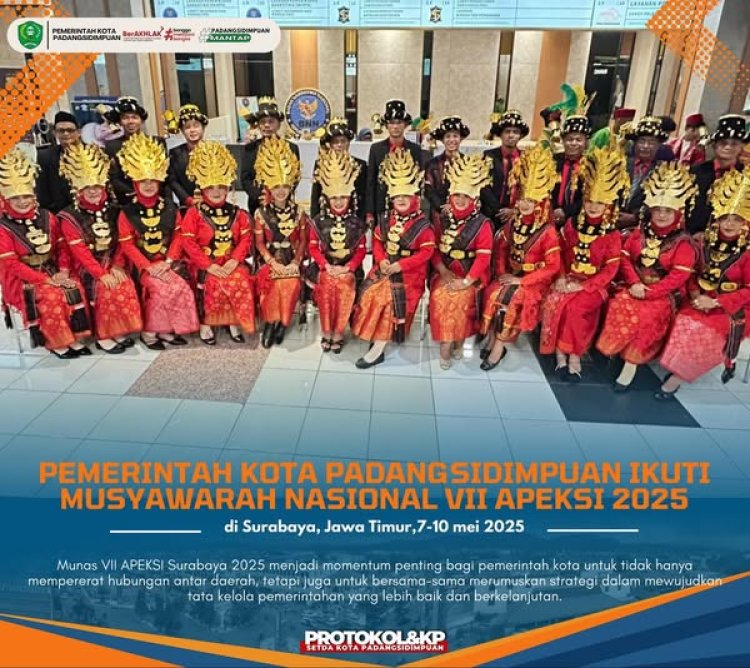 Pemerintah kota Padangsidimpuan Ikuti Musyawarah Nasional VII APEKSI 2025