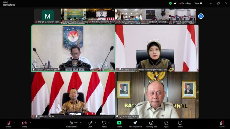 Kumpulkan Pemda secara Virtual, Mendagri Komitmen Dukung Penuh Pelaksanaan Program MBG