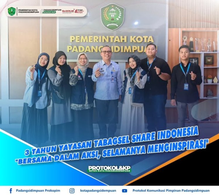Pemkot Padangsidimpuan Terima Audiensi Yayasan Tabagsel Share Indonesia, Siap Dukung Peringatan Hari Jadi ke-3