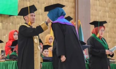 Wisuda dan Pengukuhan Kelulusan Universitas Aufa Royhan diwarnai Kebanggaan dan Haru ‎