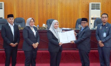 Pemko Padangsidimpuan Terima Rekomendasi LKPJ Tahun 2024