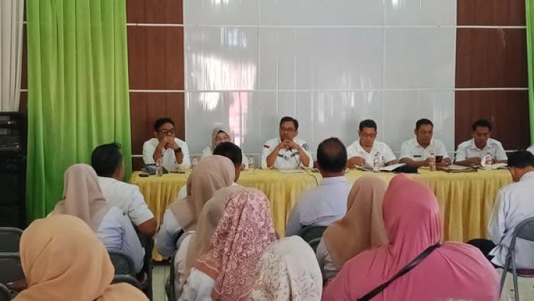 Pemko Padangsidimpuan Gelar Rapat Evaluasi Pembentukan Koperasi Merah Putih di Kantor Camat Padangsidimpuan Utara