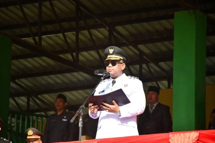 Wakil Wali Kota Padangsidimpuan menjadi Inspektur Upacara Peringatan Hari Kelahiran Pancasila