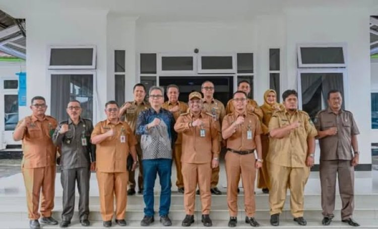 Wakil Wali Kota Padangsidimpuan sambut Kunjungan Kerja Anggota DPR RI Sihar Sitorus.