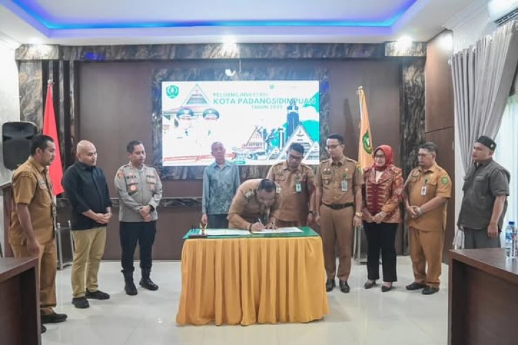 Ciptakan Iklim Usaha yang Ramah Investasi, Pemko Padangsidimpuan MoU Dengan PT. Suzuya