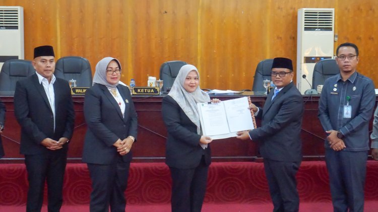 Pemko Padangsidimpuan Terima Rekomendasi LKPJ Tahun 2024
