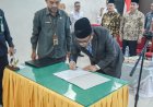 Wali Kota Padangsidimpuan secara resmi melantik Pengurus Badan Amil Zakat Nasional (BAZNAS) Kota Padangsidimpuan Periode 2024 - 2029