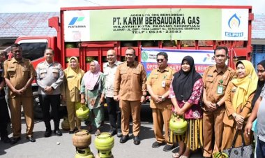 Pemerintah Kota Padangsidimpuan gelar Operasi Pasar LPG 3kg Bersubsidi untuk masyarakat kurang mampu dan konsumen akhir