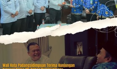 Wali Kota Padangsidimpuan Terima Kunjungan Kalapas Kelas IIB: Bahas Remisi hingga Dukungan Sarana Ibadah