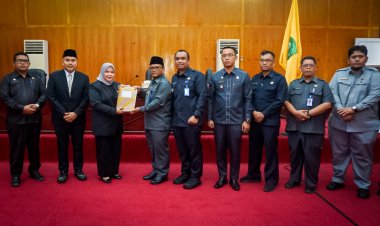 Wali Kota Padangsidimpuan Sampaikan RPJMD 2025-2029