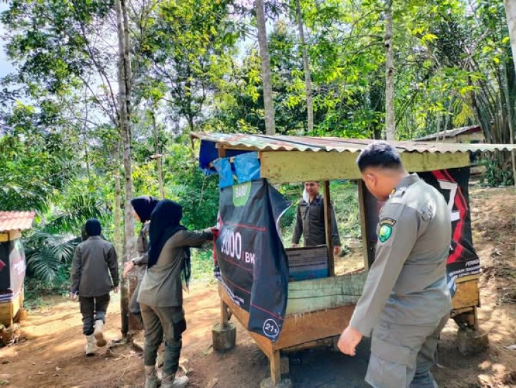 Giat Rutin Penegakan Perda dan Perkada di Wilayah Kota Padangsidimpuan