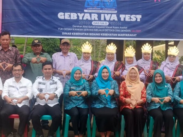 YKI Apresiasi Gebyar IVA Test oleh PKK Padangsidimpuan di Puskesmas Angkola Julu: Cegah Kanker Sejak Dini
