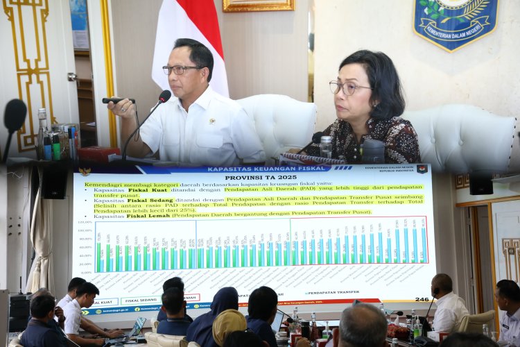 Mendagri dan Menkeu Bahas Optimalisasi Implementasi Program Strategis Nasional serta Realisasi Pendapatan dan Belanja Daerah