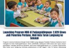 Launching Program MBG di Padangsidimpuan: 2.829 Siswa Jadi Penerima Perdana, Wali Kota Turun Langsung ke Sekolah