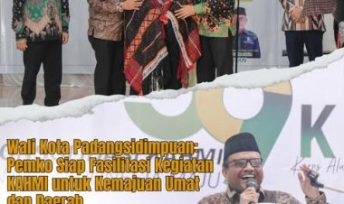 Wali Kota Padangsidimpuan: Pemko Siap Fasilitasi Kegiatan KAHMI untuk Kemajuan Umat dan Daerah