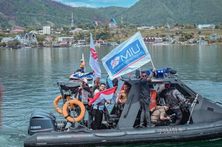 Wali Kota Padangsidimpuan Hadiri Penutupan F1H2O World Championship 2025 di Danau Toba