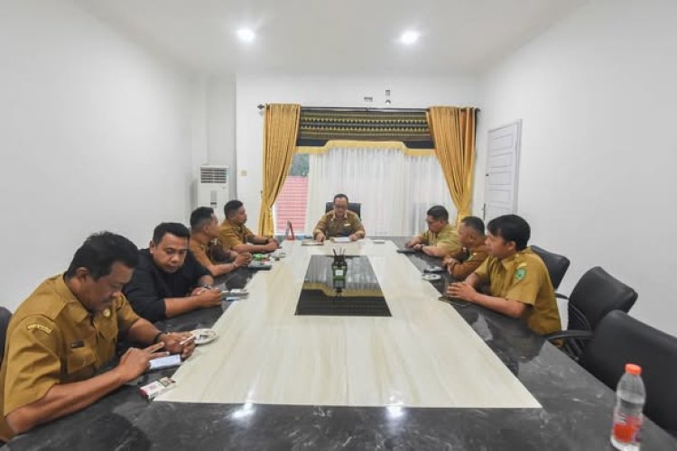 Plt. Sekda Terima Kunjungan APDESI Padangsidimpuan, Dorong Sinergi Desa dan Pemerintah Kota