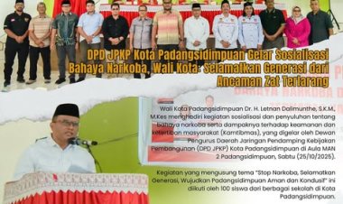 DPD JPKP Kota Padangsidimpuan Gelar Sosialisasi Bahaya Narkoba, Wali Kota: Selamatkan Generasi dari Ancaman Zat Terlarang