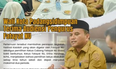 Wali Kota Padangsidimpuan Terima Audiensi Pengurus Fatayat NU