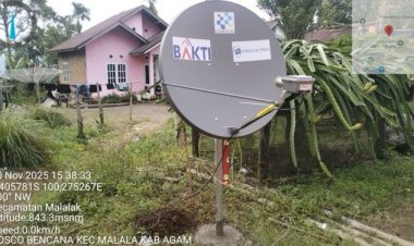 KEMKOMDIGI SIAGAKAN 10 TITIK INTERNET DARURAT SATRIA-1 DI LOKASI BENCANA