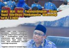 Wakil Wali Kota Padangsidimpuan Pimpin Rapat Koordinasi Pembangunan (Rakorbang) ke-III T.A 2025