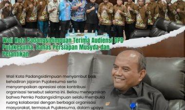 Wali Kota Padangsidimpuan Terima Audiensi DPD Pujakesuma, Bahas Persiapan Musyda dan Pelantikan