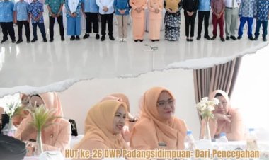 HUT ke-26 DWP Padangsidimpuan: Dari Pencegahan Kanker hingga Anti-Bullying.