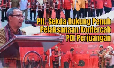 Plt. Sekda Kota Padangsidimpuan Hadiri Konfercab VI PDI Perjuangan Zona III, Perkuat Sinergi Politik dan Pembangunan